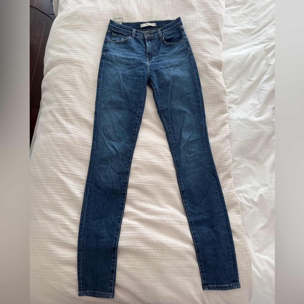 J Brand Dark Blue Skinny Jeans